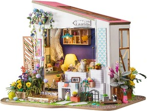 Robotime Mini maison à construire - Lily's Porch 6946785164732