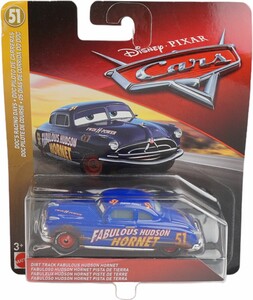 Hot Wheels Les Bagnoles - Fabuleux Hudson Hornet piste de terre 887961403336
