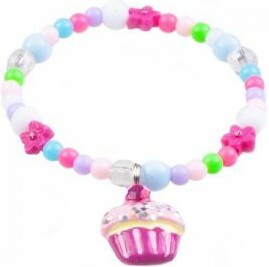 Creative Education Bijou Cutie Cupcake Crunch Bracelet, 2 x lt pk 2 x ht pk 2 x lilac 771877840067