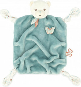 Kaloo Kaloo Plume - Doudou ours vert 26 cm 3666502140049