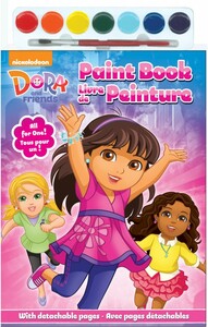 Imagine Publications Livre de peinture Dora and Friends (fr/en) 9782897135409