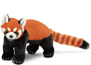 peluche panda roux