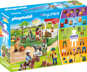Playmobil Playmobil 70978 My Figures: Ranch equestre 4008789709783