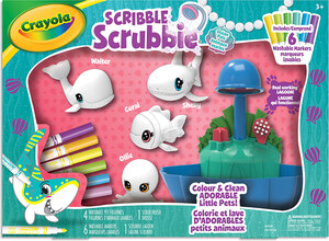 Crayola Scribble Scrubbie - Animaux marins et lagune 063652529701