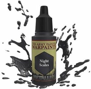 The Army Painter Warpaints acrylics Metallics - Night Scales 18ml/0.6 Oz 5713799149007