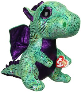 Ty Peluche CINDER - green dragon reg 008421361861