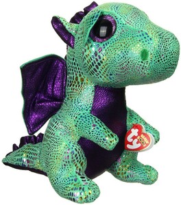 Ty Beanie boos - cinder - green dragon (8") 008421361861