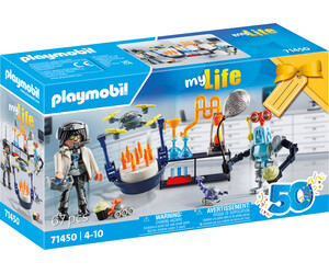 Playmobil Playmobil 71450 Chercheur avec robots 4008789714503