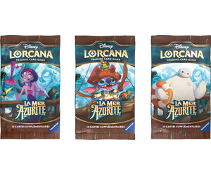 Lorcana Disney lorcana (FR) La mer Azurite - Booster (unité) 4050368984241