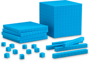 Learning Resources Base 10 plastique 141pcs 765023004168