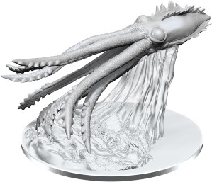 NECA/WizKids LLC Dnd unpainted minis wv14 juvenile kraken 634482902554