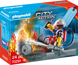 Playmobil Playmobil 70291 Set cadeau Pompier (mars 2021) 4008789702913