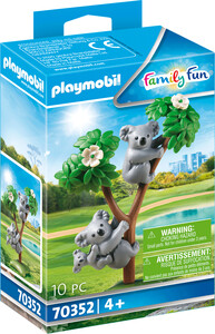 Playmobil Playmobil 70352 Couple de koalas avec bébé (mai 2021) 4008789703521