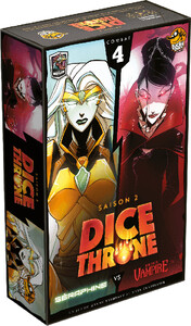 Lucky Duck Games Dice Throne (fr) saison 2 - 04 Séraphine vs. Reine Vampire 787790606598