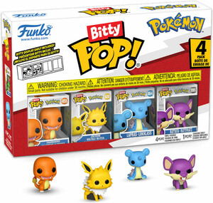 Funko Bitty pop 4pk charmander 889698811330