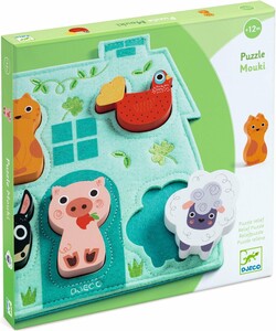 Djeco Casse-tête bois Mouki 3070900010727