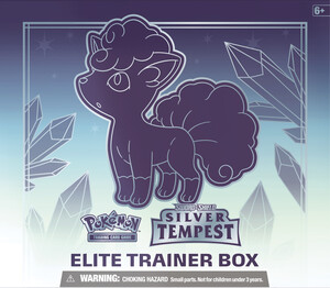 nintendo Pokemon Sword & Shield Silver Tempest Elite Trainer Box 820650851070