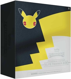 nintendo Pokémon Celebrations Pokemon center Elite Trainer Box 0820650809866