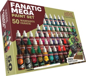 The Army Painter Warpaints fanatic acrylic - ensemble mega 5713799806702