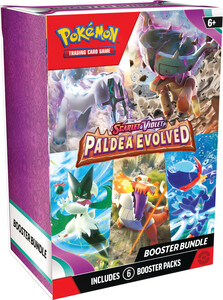 nintendo Pokemon Scarlet & Violet Paldea Evolved Booster Bundle (6 booster) 820650853623