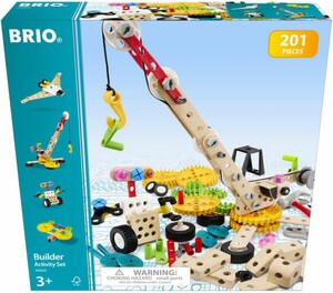 Brio Construction Brio Construction 34604 Coffret Construction 201 pieces 7312350346046