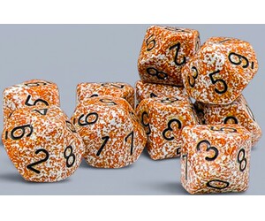 Chessex Dés 10d10 Speckled rust 601982076276
