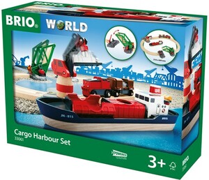 Brio Train Brio Train en bois Circuit d'activités portuaires 33061 7312350330618