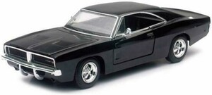 New-Ray Toys 1969 Dodge Charger noire 1:25 Die cast *