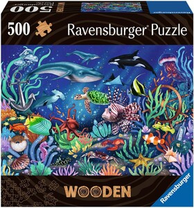 Ravensburger Casse-tête 500 Pièces en bois Sous la mer 4005556175154