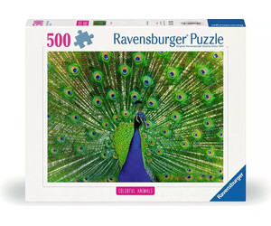 Ravensburger casse-tête Casse-tête 500 Highlight Paon 4005555013327