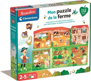 Clementoni Education clementoni Mon puzzle de la ferme 8005125526086