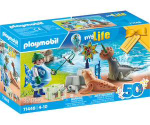 Playmobil Playmobil 71448 Animatrice avec otarie et phoques 4008789714480