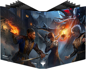 Ultra PRO Cartable PRO-Binder mtg Battle for Baldur's Gate Full-View 9-Pocket 074427193850