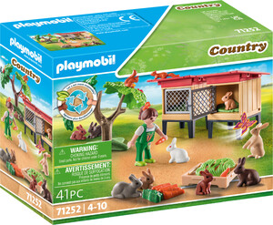 Playmobil Playmobil 71252 Enfant avec enclos et lapins 4008789712523