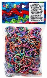 Rainbow Loom Élastiques à bracelet Assorted Tye Dye 851566005981