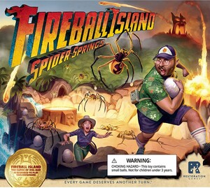 Restoration Games Fireball Island (en) ext Spider Springs 857476008074