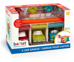 Battat Battat - garage à clés pour 3 autosprochain arrivage: novembre 2025 062243350946