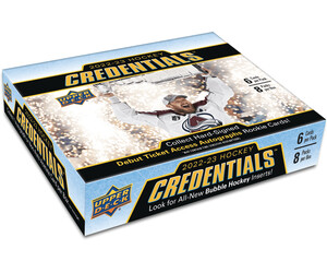 Upper Deck Upper Deck Credentials Hockey 22/23 Booster Box 053334140324
