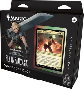 Wizards of the Coast MTG Final fantasy commander Limit break 