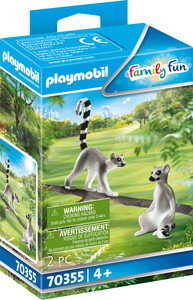 Playmobil Playmobil 70355 2 lemuriens (mars 2021) 4008789703552