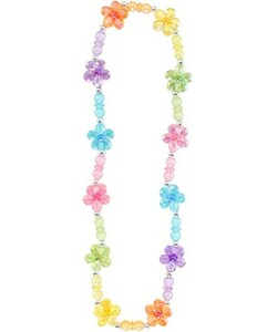 Creative Education Bijou Flower Rainbow Power Necklace, 6 x multi 771877860133