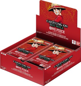bandai One piece TCG - Op-13 Carrying on his will Booster Box 810158833524