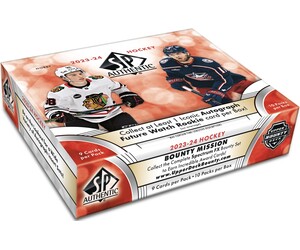 Upper Deck Upper Deck SP Authentic Hobby Hockey 23/24 Booster Box 053334470254