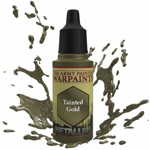 The Army Painter Warpaints acrylics Metallics - Tainted Gold 18ml/0.6 Oz 5713799148208