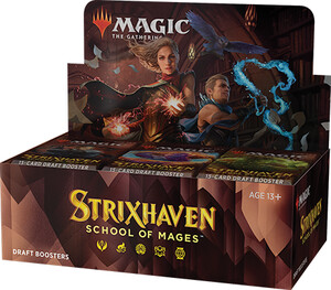 Wizards of the Coast MTG strixhaven draft booster Box (francais) 5010993737390