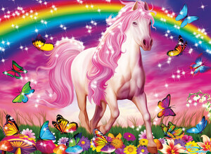 Ravensburger Casse-tête 100 XXL rêve de cheval scintillant 4005556139279
