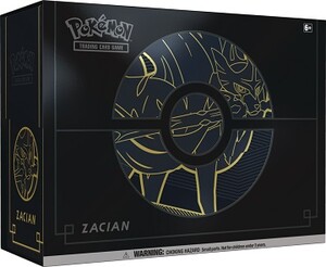 nintendo Pokémon Sword and Shield Zacian Elite Trainer Box Plus 