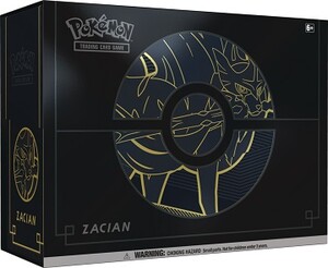 Pokémon Pokemon Sword and Shield Zacian Elite Trainer Box Plus 