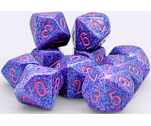 Chessex Dés 10d10 Speckled purple passion 601982076139