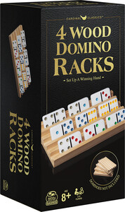 Support en bois pour domino 4 pièces 778988391808